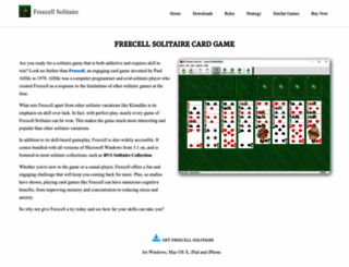 freecell-solitaire-download.com screenshot