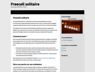 freecellsolitaire.fr screenshot
