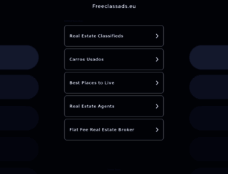 freeclassads.eu screenshot