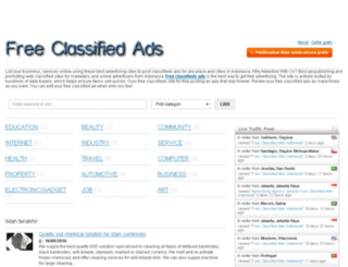freeclassified.esy.es screenshot