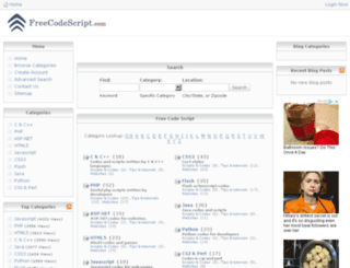 freecodescript.com screenshot