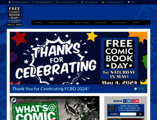 freecomicbookday.com screenshot
