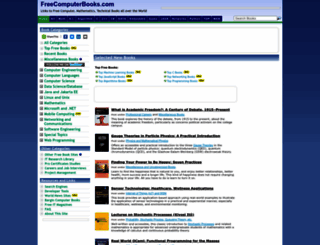 freecomputerbooks.com screenshot