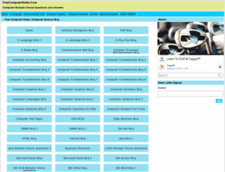 freecomputernotes.com screenshot