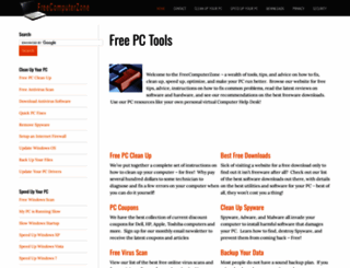 freecomputerzone.com screenshot