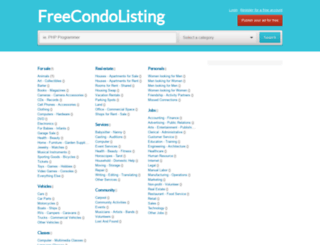 freecondolisting.com screenshot