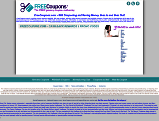 freecoupon.com screenshot
