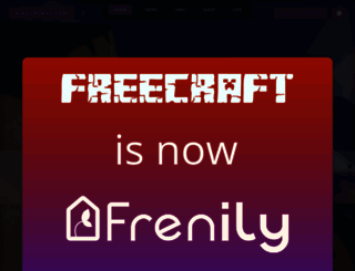 freecraftserver.com screenshot