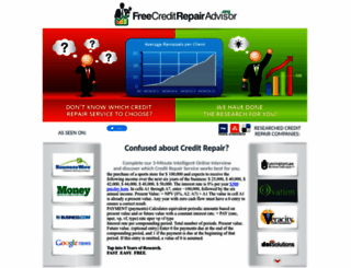 freecreditrepairadvisor.org screenshot