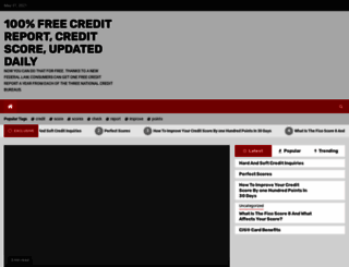 freecreditreportstats.com screenshot