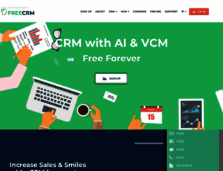 freecrm.com screenshot