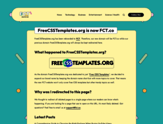 freecsstemplates.org screenshot