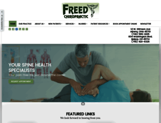 freedchiropracticclinic.com screenshot