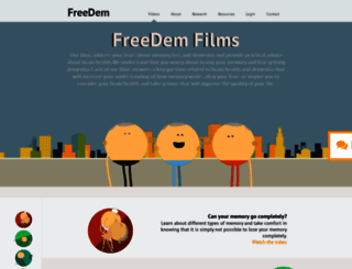 freedemliving.com screenshot