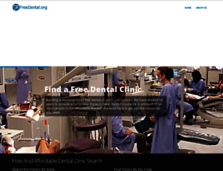 freedental.org screenshot