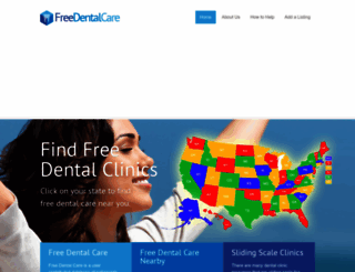 freedentalcare.us screenshot