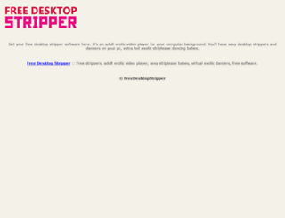 freedesktopstripper.com screenshot