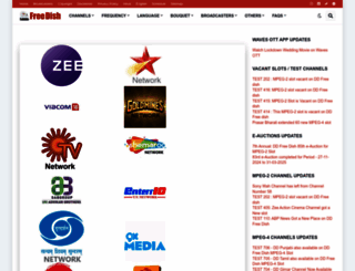 freedish.in screenshot