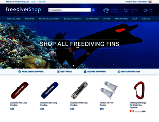 freedivershop.com screenshot
