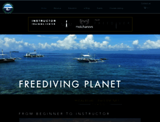 freediving-planet.com screenshot
