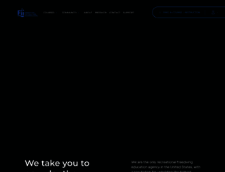 freedivinginstructors.com screenshot