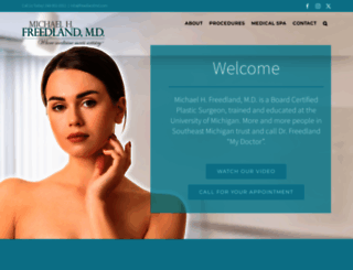 freedlandmd.com screenshot