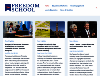 freedom-school.com screenshot