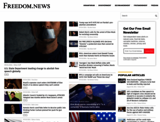 freedom.news screenshot