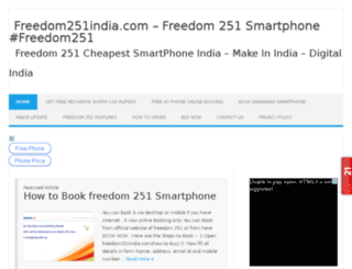 freedom251india.com screenshot