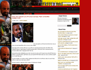 freedom4ethiopian.wordpress.com screenshot