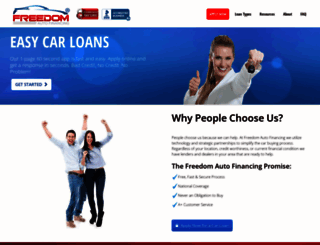 freedomautofinancing.com screenshot
