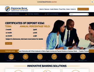 freedombankva.com screenshot