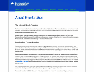 freedomboxfoundation.org screenshot