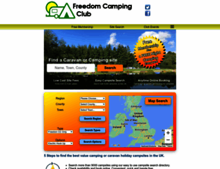 freedomcampingclub.org screenshot