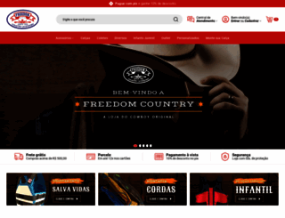 freedomcountry.com.br screenshot