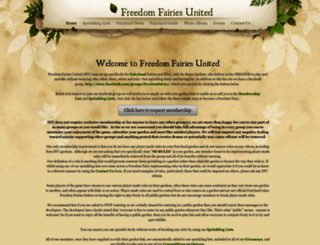 freedomfairies.com screenshot