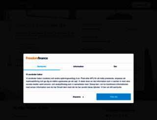 freedomfinance.se screenshot