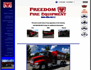 freedomfireequipment.com screenshot