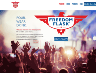 freedomflask.com screenshot