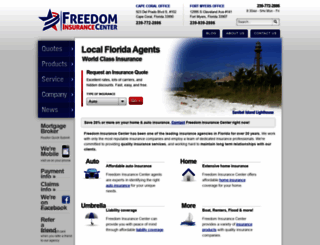 freedominsurancecenter.com screenshot