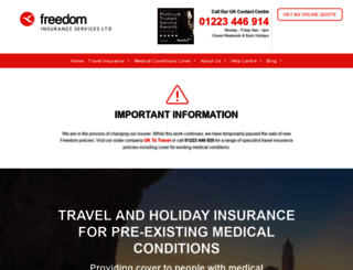 freedominsure.co.uk screenshot
