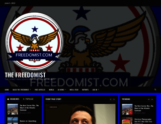 freedomist.com screenshot