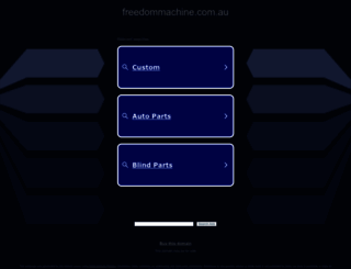 freedommachine.com.au screenshot