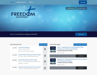 freedomministries.org screenshot