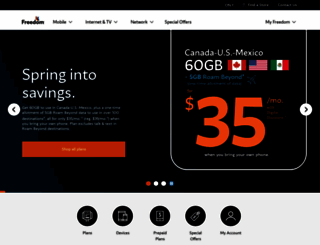 freedommobile.ca screenshot