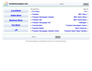 freedomnewpaper.com screenshot