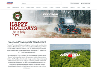 freedompowersportsweatherford.com screenshot