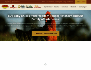 freedomrangerhatchery.com screenshot