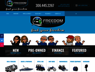 freedomrvandmarine.com screenshot