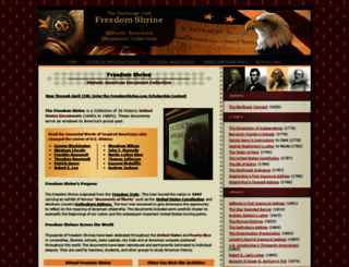 freedomshrine.com screenshot